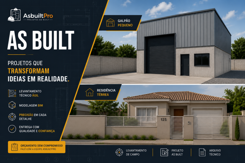 as built projeto