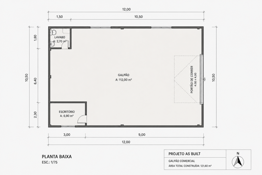 Projeto As built