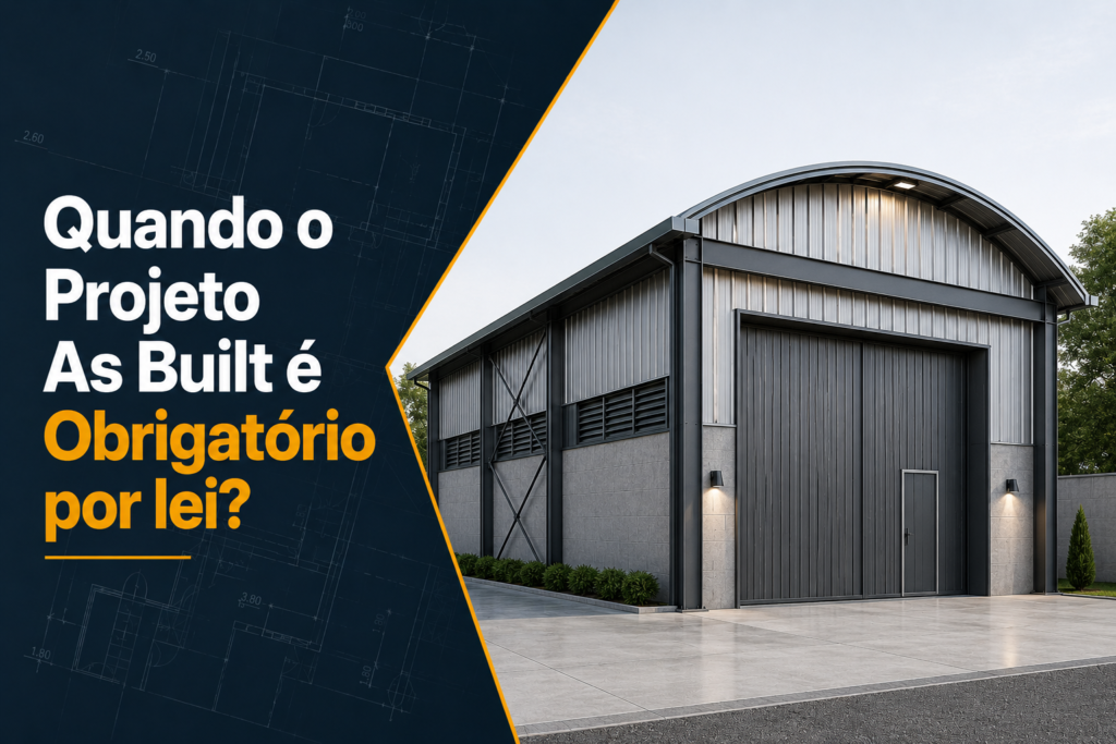 Quando o projeto as built é obrigatório